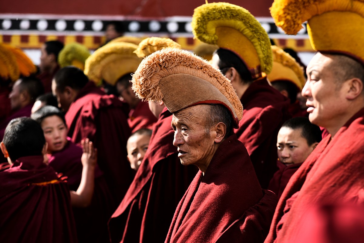 Monlam Festival (Losar, Tibetan New Year) in Aba