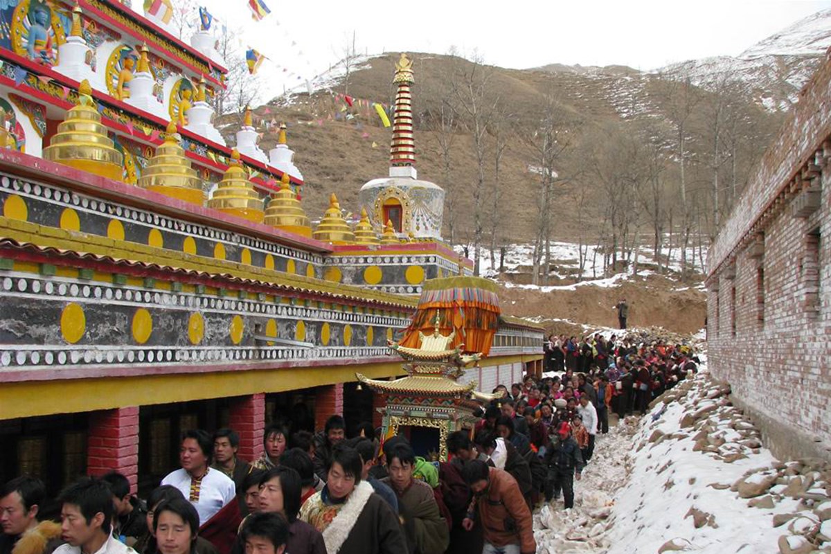 Monlam Festival of Labrang Monastery in Xiahe