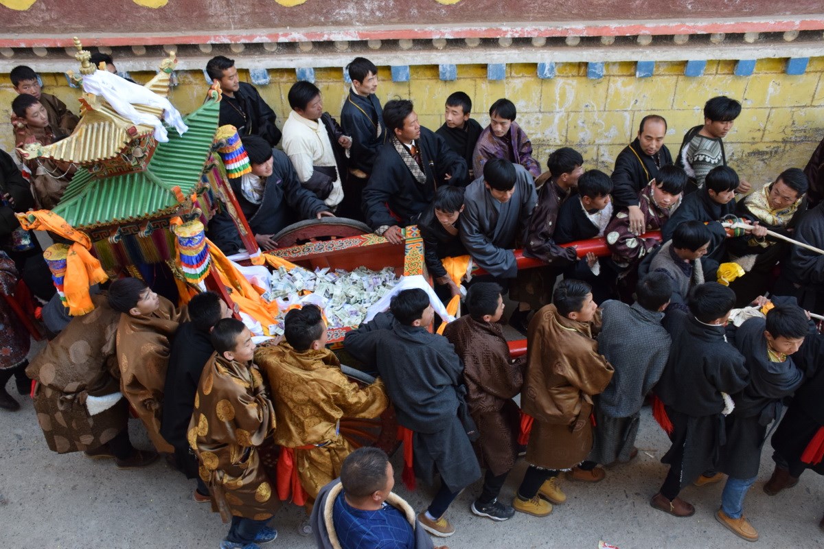 Monlam Festival of Labrang Monastery in Xiahe