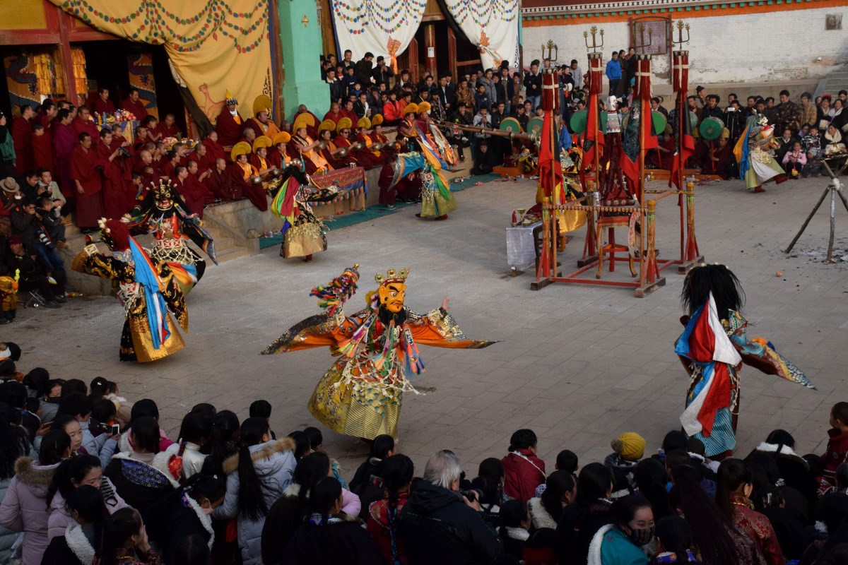 Monlam Festival of Labrang Monastery in Xiahe