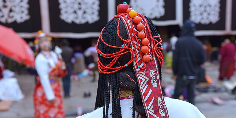 Tibetan Lady