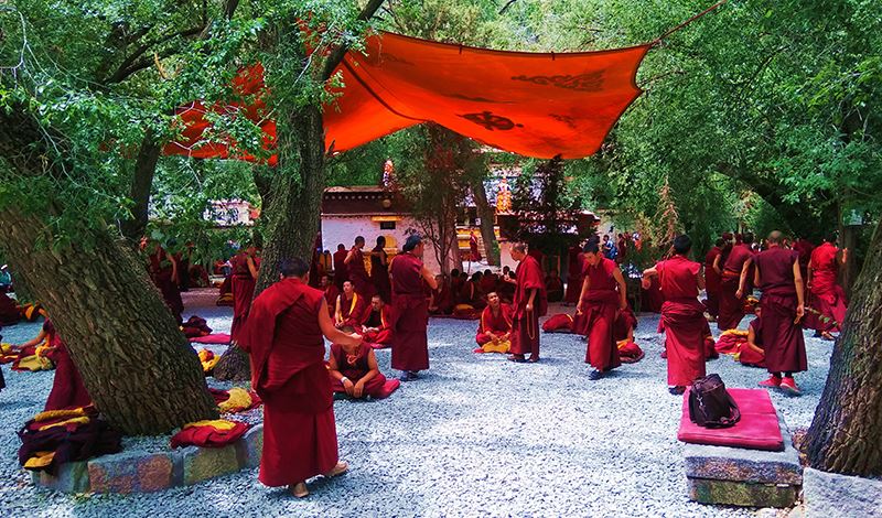 Debate in Sera Monastery